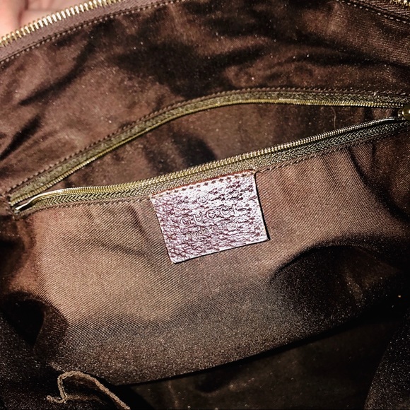 Authentic Gucci Abbey D Ring Tote Bag W/ Duster - Picture 4 of 7